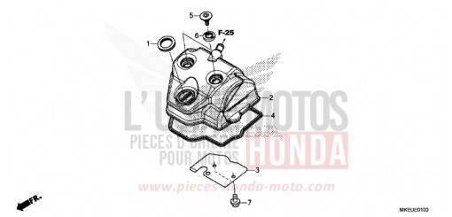 COUVERCLE DE CULASSE CRF450LK de 2019